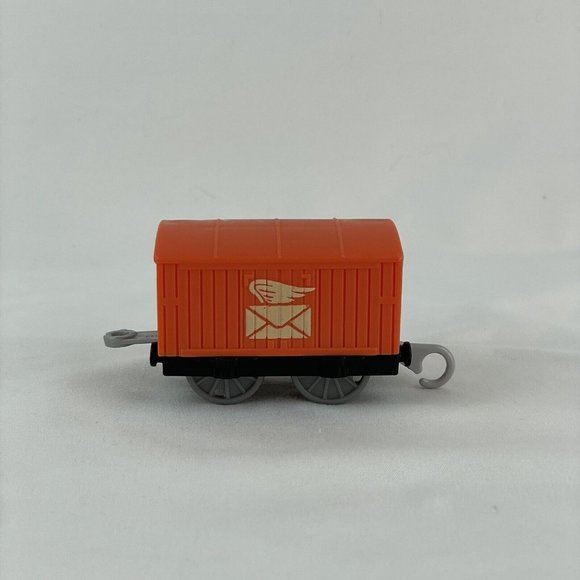 Thomas & Friends Trackmaster 2013 Percy Motorized Train Orange Mail Car Mattel - Picture 8 of 13
